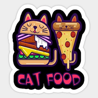 Cat Food Sticker